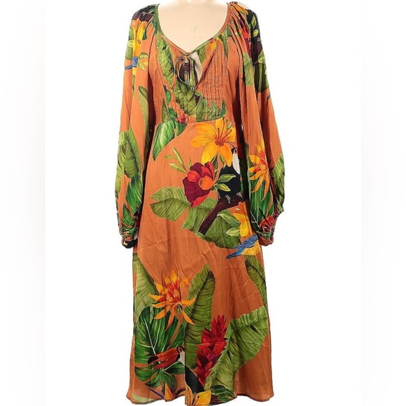 FARM Rio Dresses & Skirts - New Farm Rio Dress , Tropical color , Size M